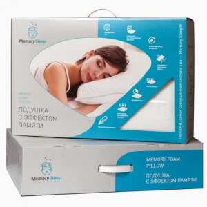 Заказать онлайн Анатомическая подушка MemorySleep Comfort Plus Air в интернет-магазине Город здоровья с доставкой по Хабаровску и всей России недорого