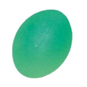 Заказать онлайн Мяч для тренировки кисти яйцевидной формы полужесткий зеленый ОРТОСИЛА L 0300М в интернет-магазине Город здоровья с доставкой по Хабаровску и всей России недорого